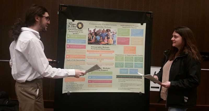 Malcolm Nelson at 2020 Internship showcase