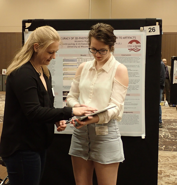 Nikki Pegarsch showing Ciara Herman.JPG