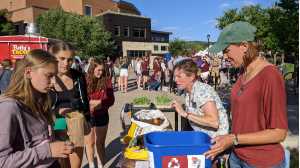 Professors at eagle fest