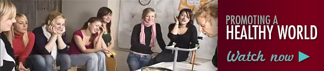 Promoting a healthy world video