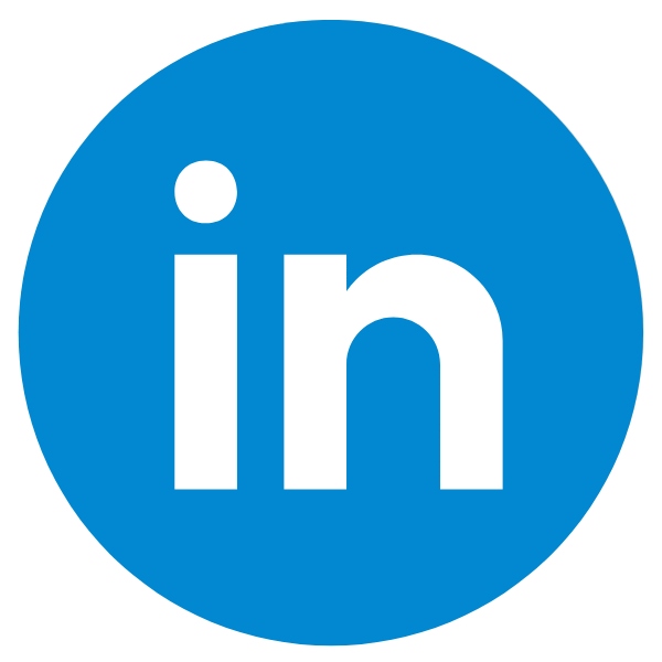 LinkedIn- Circle Button
