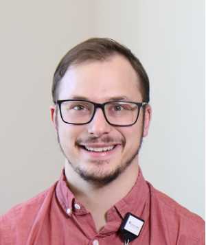 Portrait of Alexander Morgan, ’20, Tomah Health Rehabilitation Services Department.