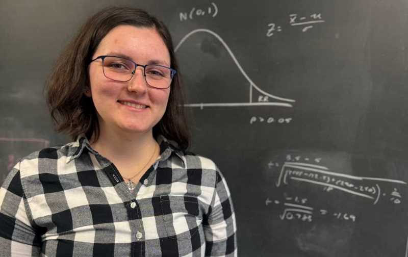 Portrait of Kacie O'Hearn, '25, MS Applied Statistics
