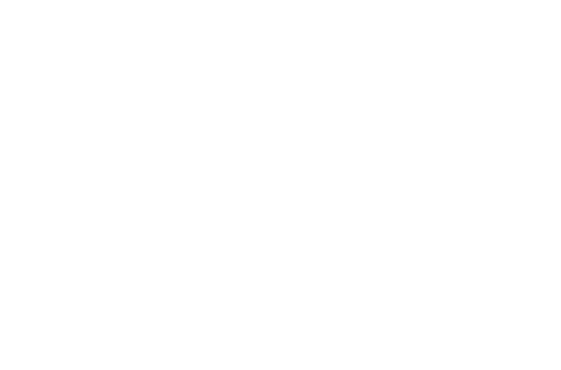 UWL logo white vertical 2 logo