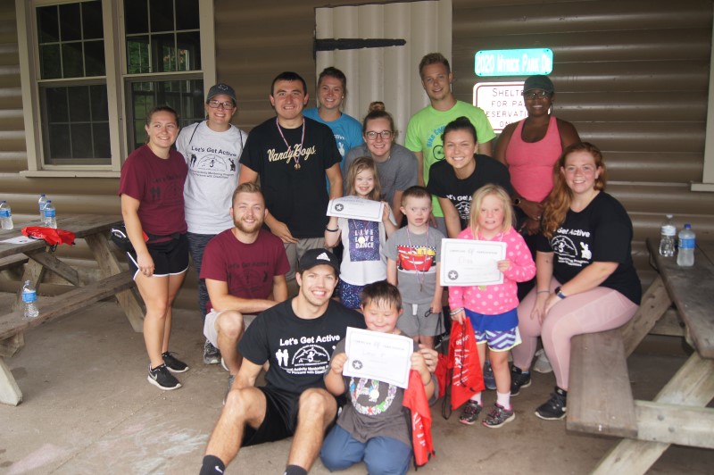 Mentoring group gathers at Myrick Park.