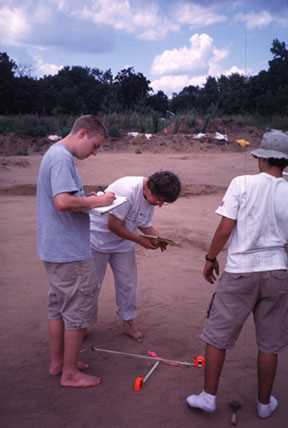 Excavating Feature 239 N 