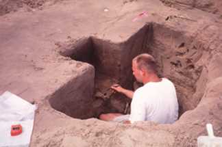 Excavating Feature 239 B 