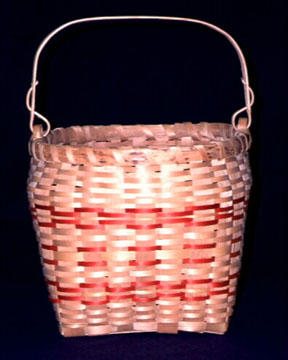 Contemporary ash basket