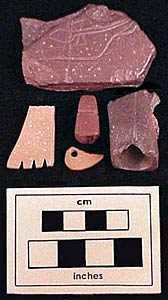 Pipestone - catlinite artifacts 
