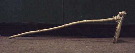 Replica bison scapula hoe