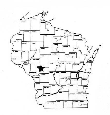 Map of Wisconsin