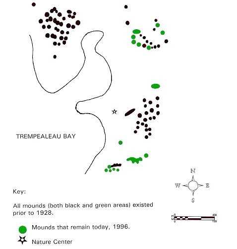 Map of mounds 