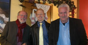 eft to Right: MVAC Founder James Gallagher (1982-2002), MVAC Current Director Timothy McAndrews (2013-present), MVAC Former Director Joseph Tiffany (2002-2013) 