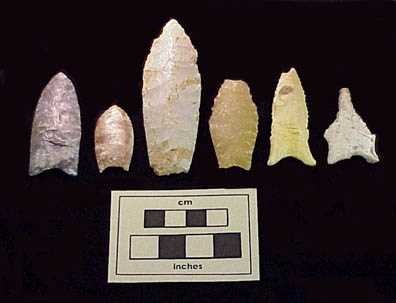 Projectile points 