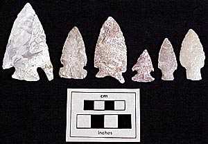 Projectile points 