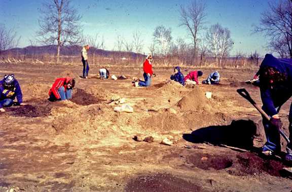 The first day at Valley View in 1978.