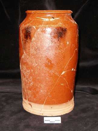 Redware Preserve Jar 