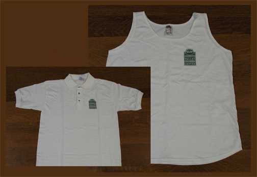 2007 MVAC white polo and tank tops 