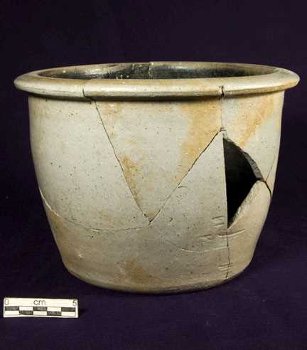 Stoneware Jug, Storage Vessel 