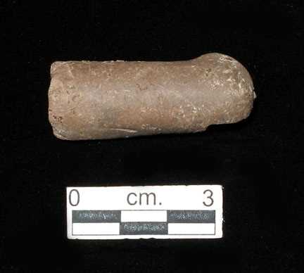 Pipestone pipe stem 