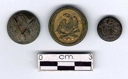 Military buttons 