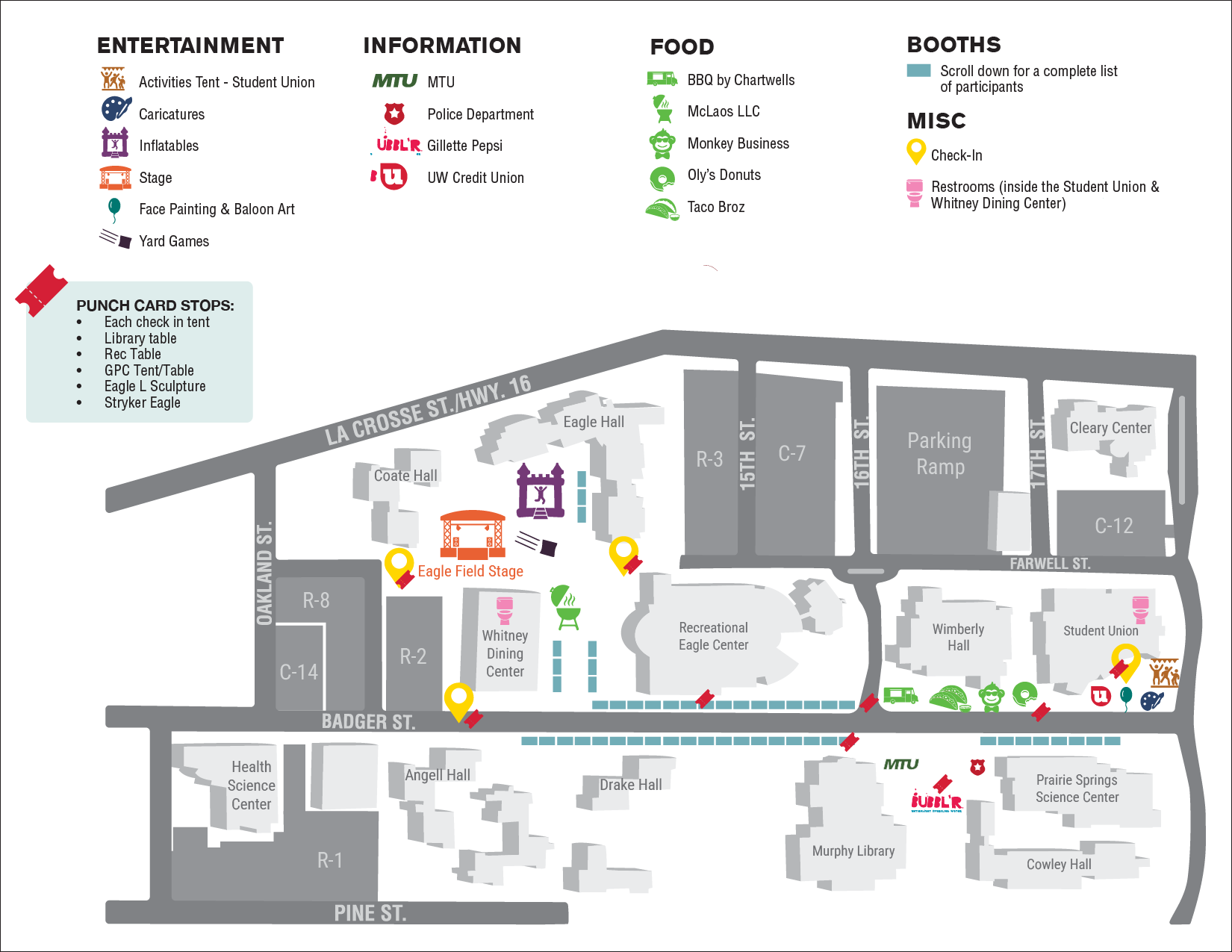 Eagle Fest Map 2026