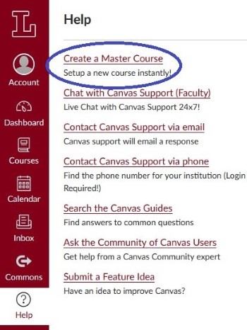 Master course location image.