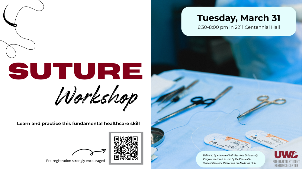 Suture workshop March 31