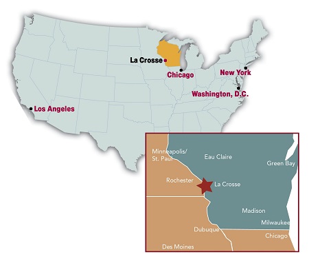 UWL US and Wisconsin Maps