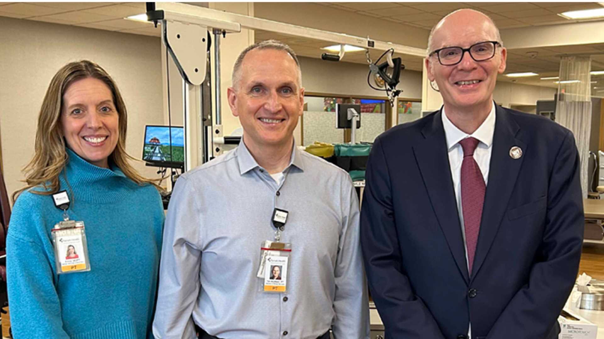 UWL Visits Tomah Hospital