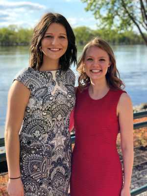 Lauren Gruber, '17, '19*McKenna Komro, '16, '19