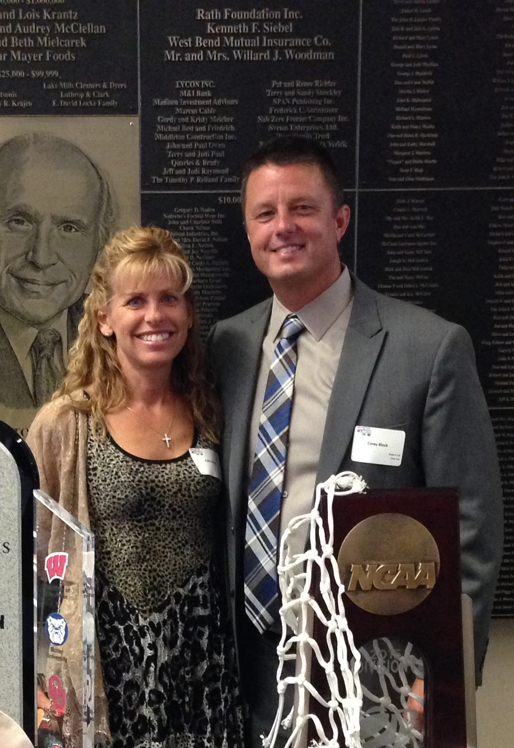 Corey, '89 * Kathy Block, '89, '00