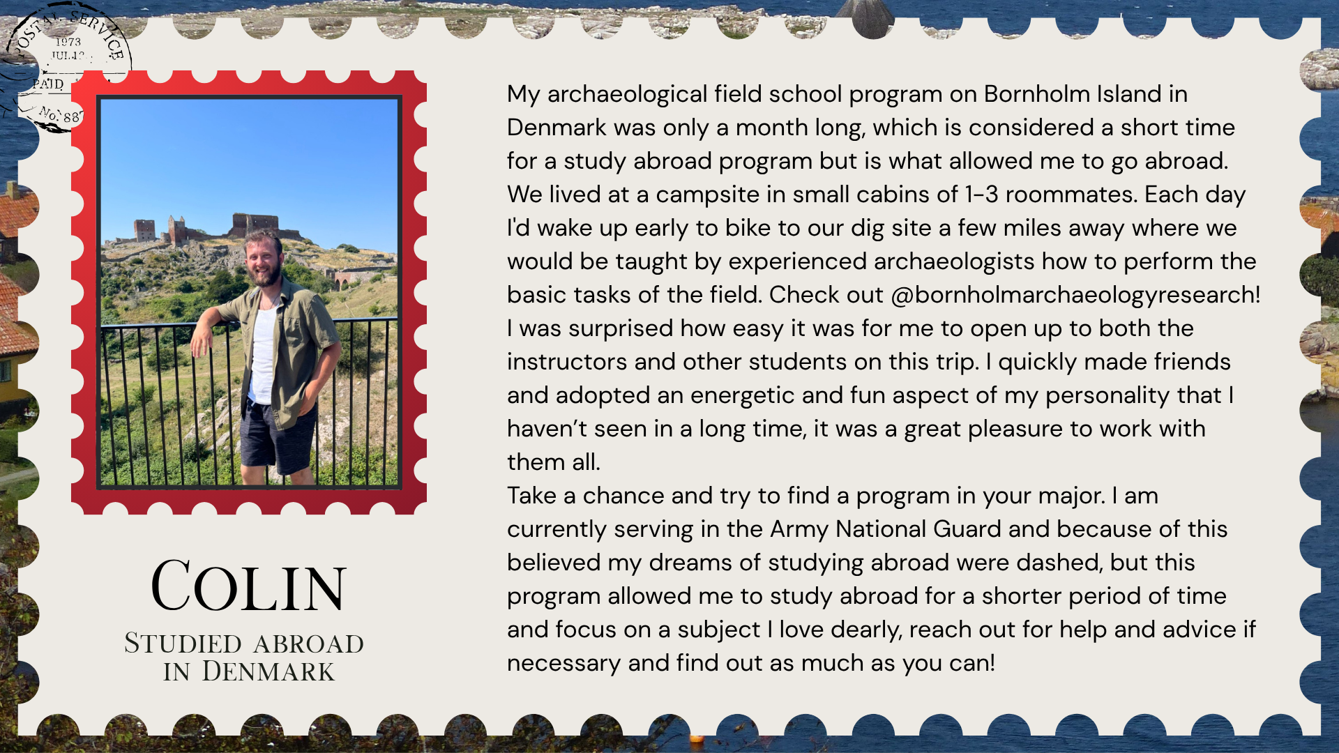 Quote from Colin in Denmark