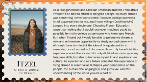 Quote from Itzel in France