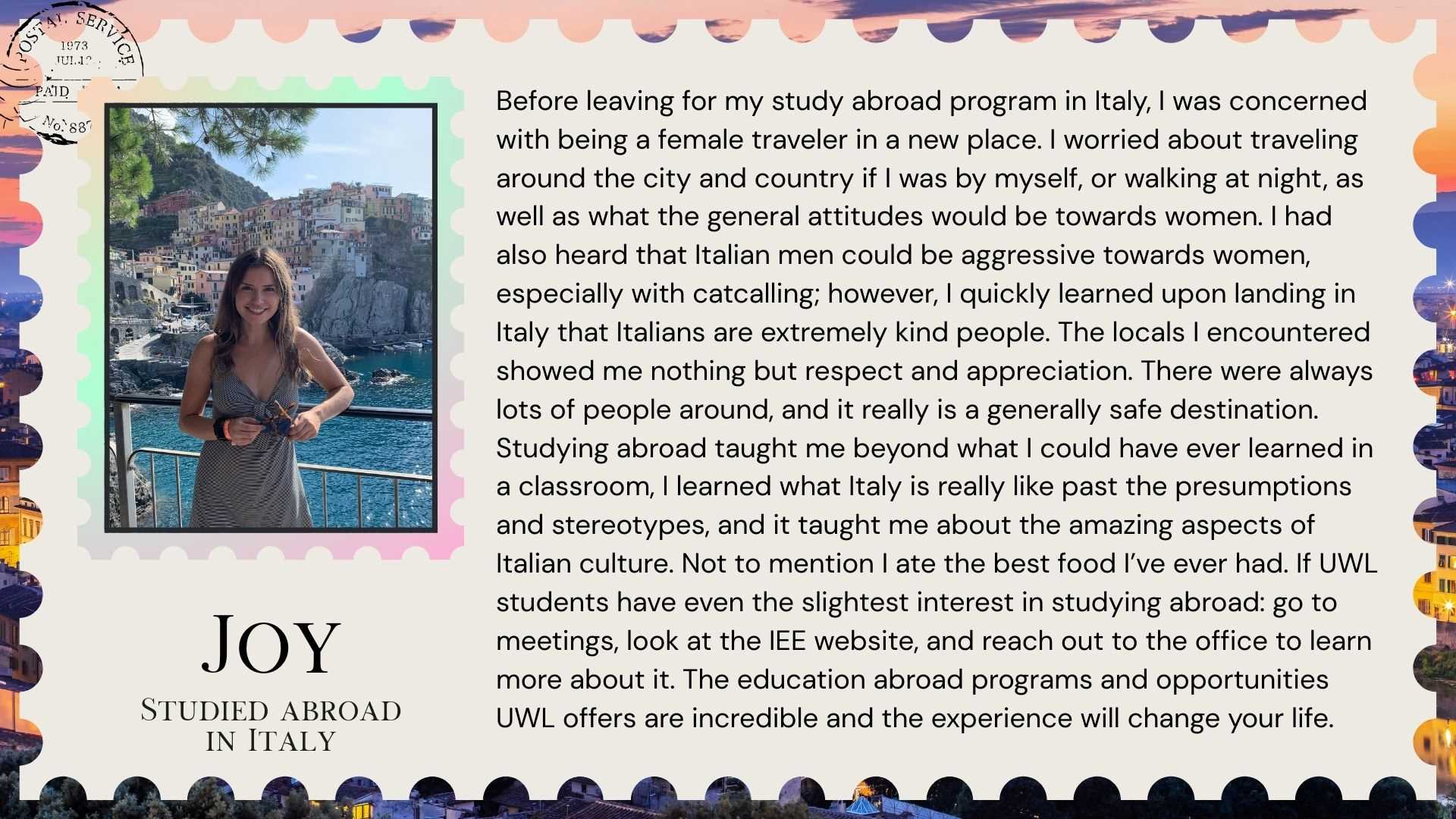 Quote from Joy in Italy