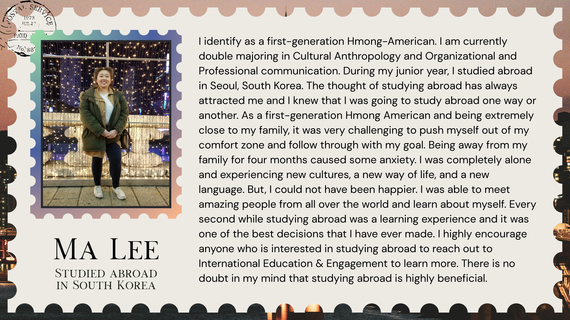 Quote from Ma Lee in South Korea