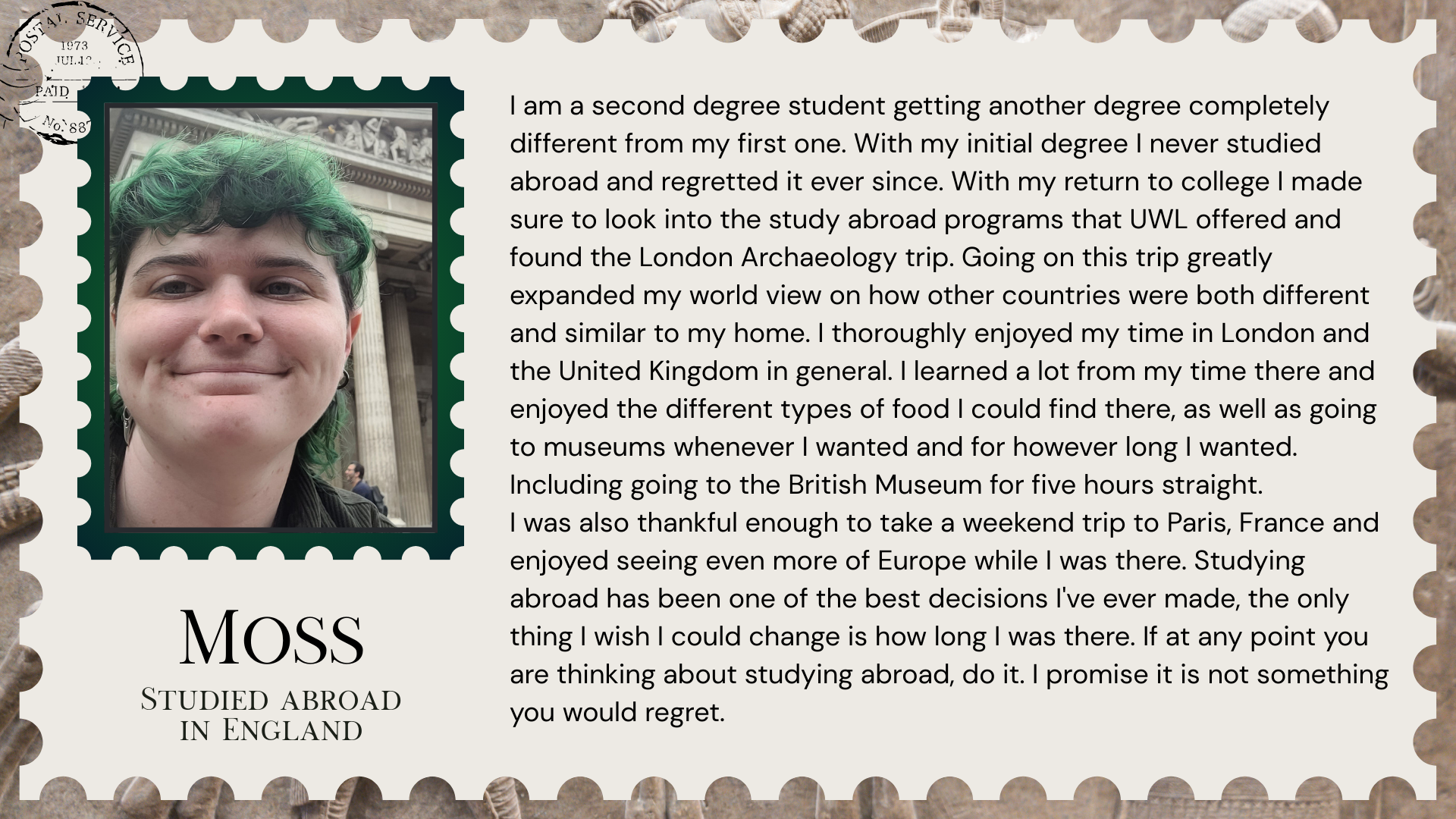 Quote from Moss in England