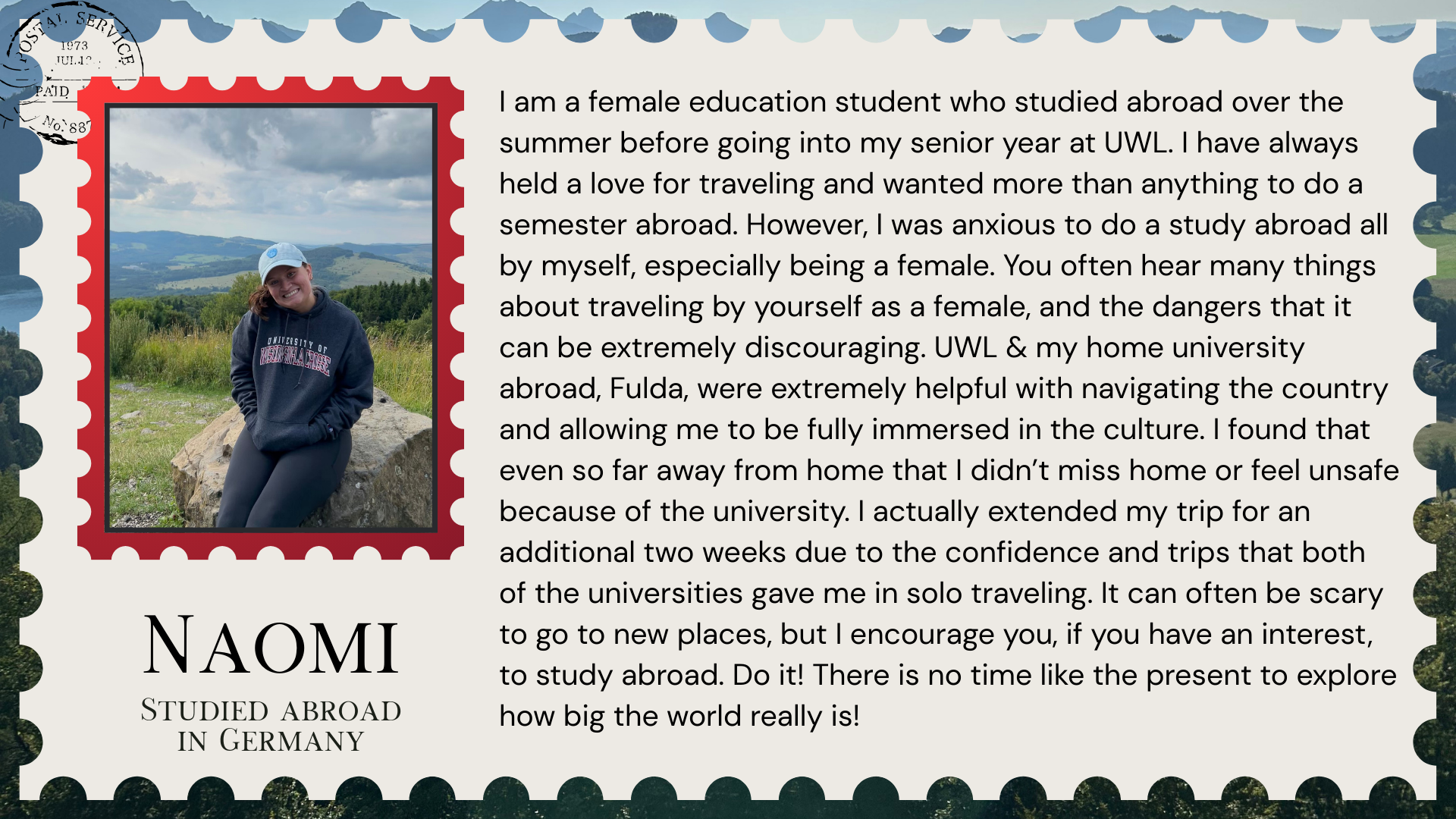 Quote from Naomi in Germany