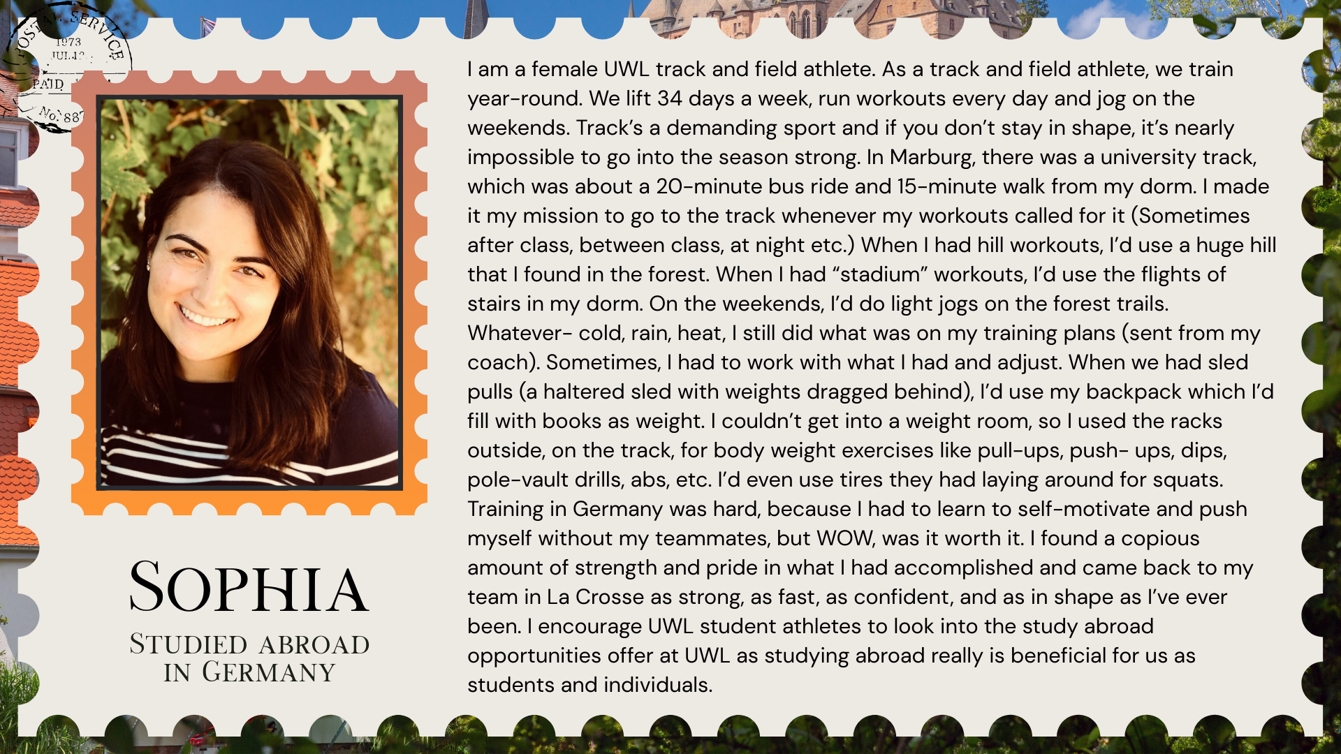 Quote from Sophia in Germany