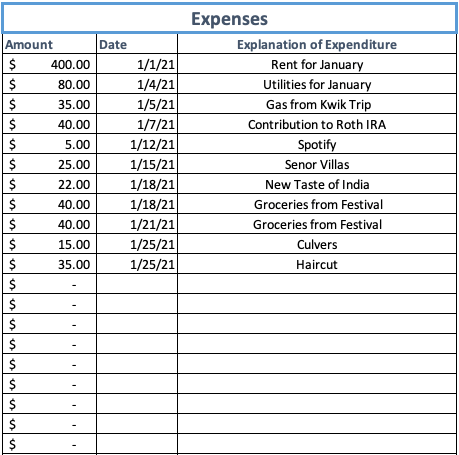 Expense vs Income Calculator