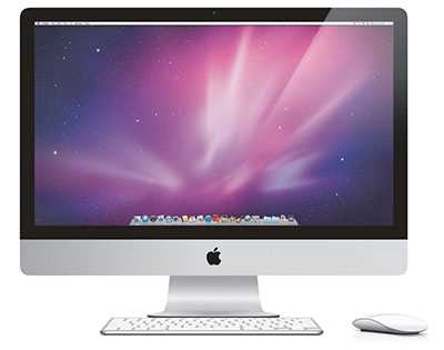 iMac screen image