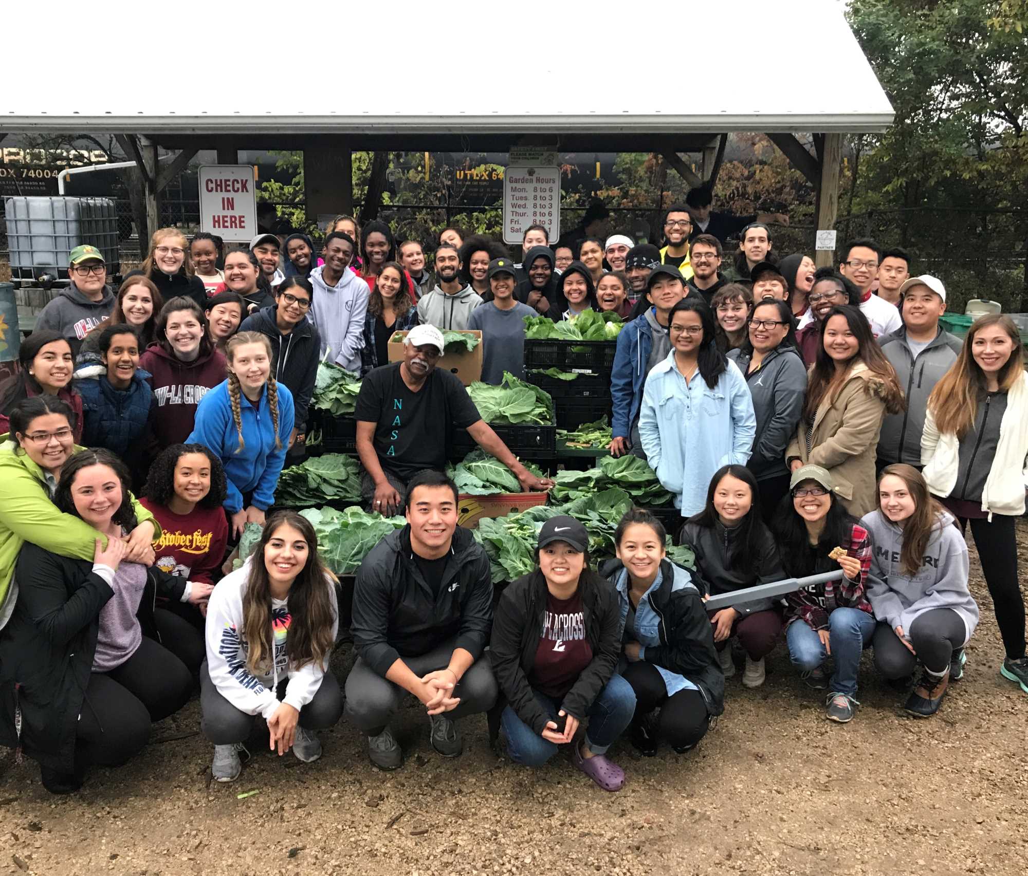 Leadership Retreat Weekend Group Photo.