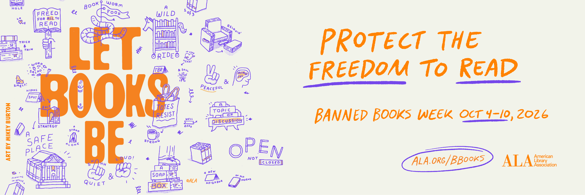 Protect the freedom to read let books be