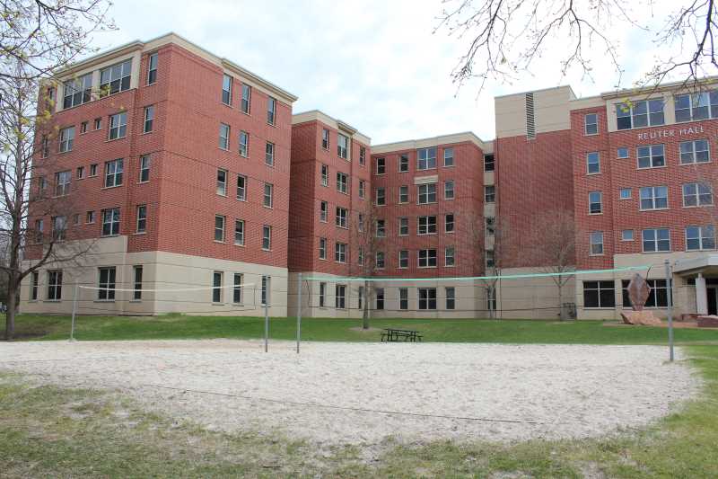 Reuter Hall outside volleyball.JPG