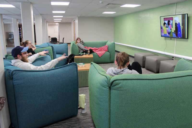 Sanford basement TV area.JPG