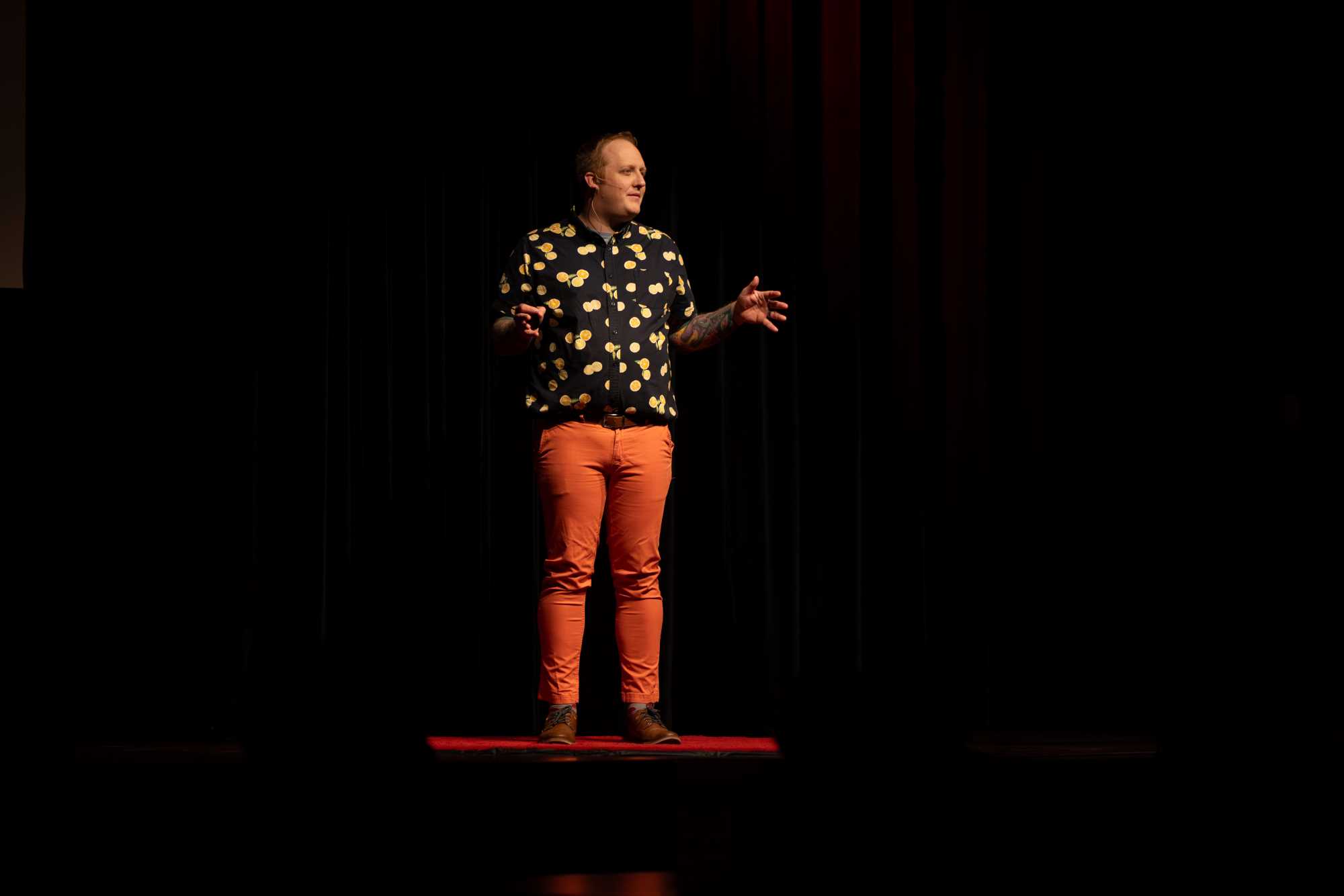 Andrew Ives, director of the UWL ACCESS Center, presents "Exploring Self-Love by Embracing Interdependence."