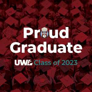 UWL Proud Graduate Badge