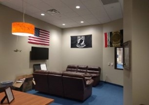 Veterans Lounge in the Student Union