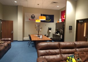 Veterans Lounge in the Student Union